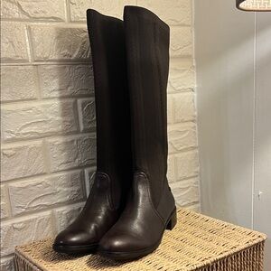 Aetrex Dark Brown Tall Boots